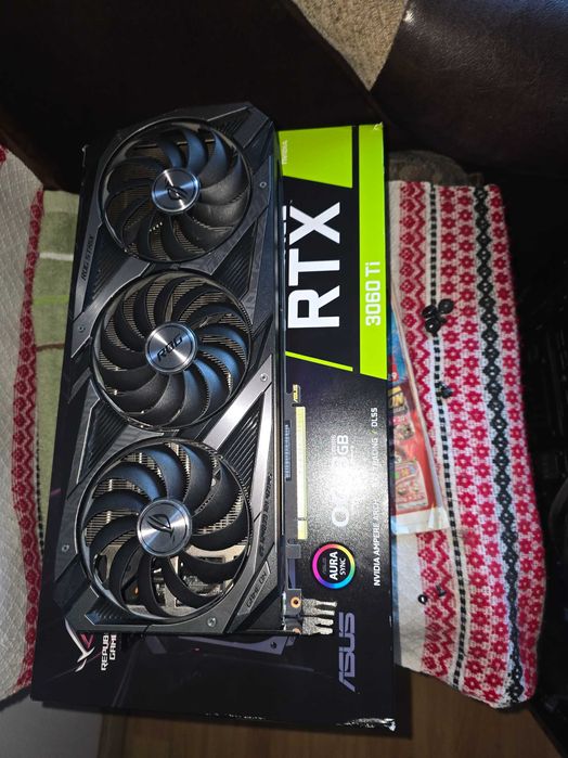 Rtx 3060 ti 8 gb asus strix OC