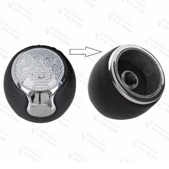 Nuca piele Alfa Romeo Mito in 6 viteze cu manson schimbator