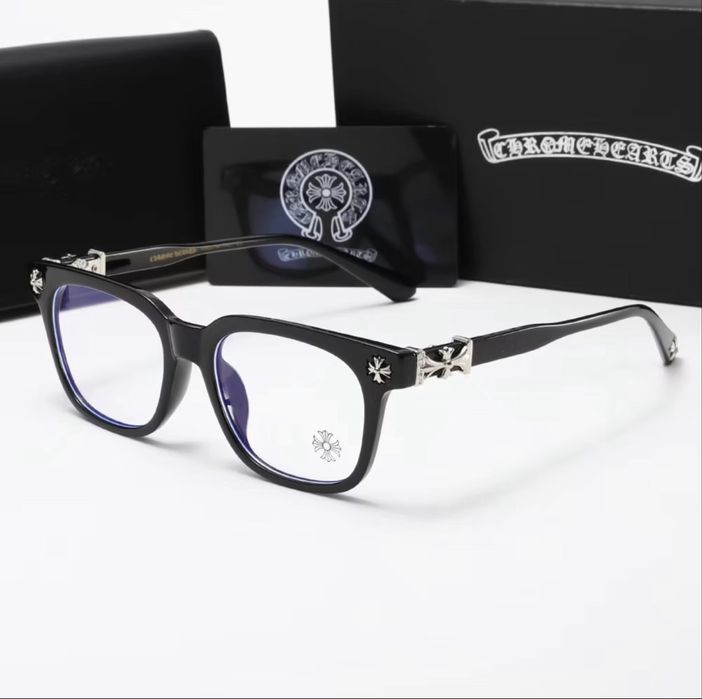 Очки Chrome Hearts Silver С коробкой