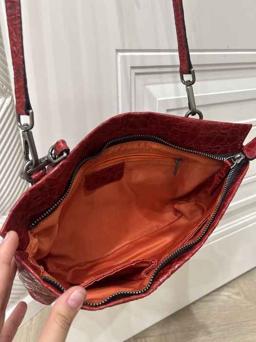 Коженая сумка новая!