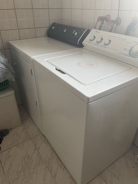 Masina de spalat Whirpool Heavy + uscator General Electric Heavy