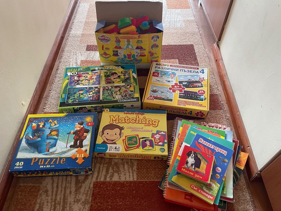 Детски играчки и интерактивни игри/ пъзели