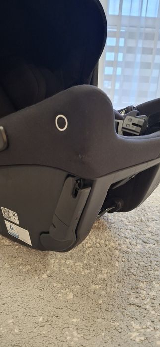 Scoica Nuna PIPA Urbn Caviar, 40–75 cm, cu isofix integrat