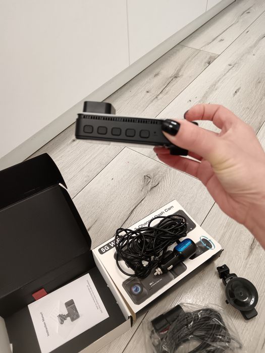 Camera auto 4K + cam spate 1080P DVR WIFI 5G, Viz nocturna, Senzor