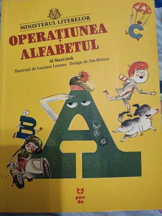 Carte pentru copii Operatiunea alfabetul - Al Maccuish