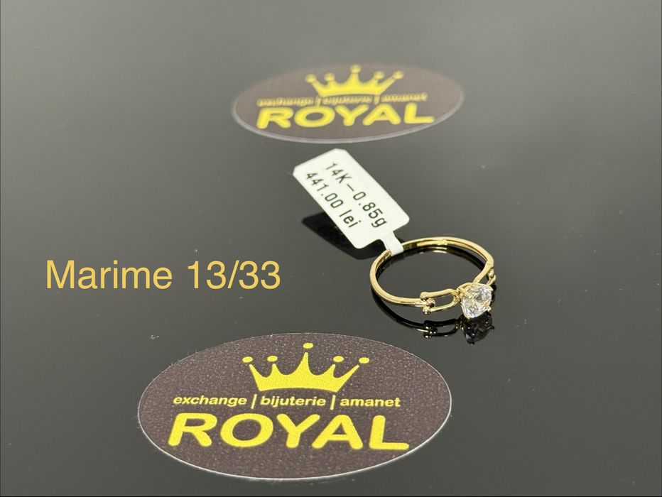 Bijuteria ROYAL : Inel AUR 14K / 0.85 GR