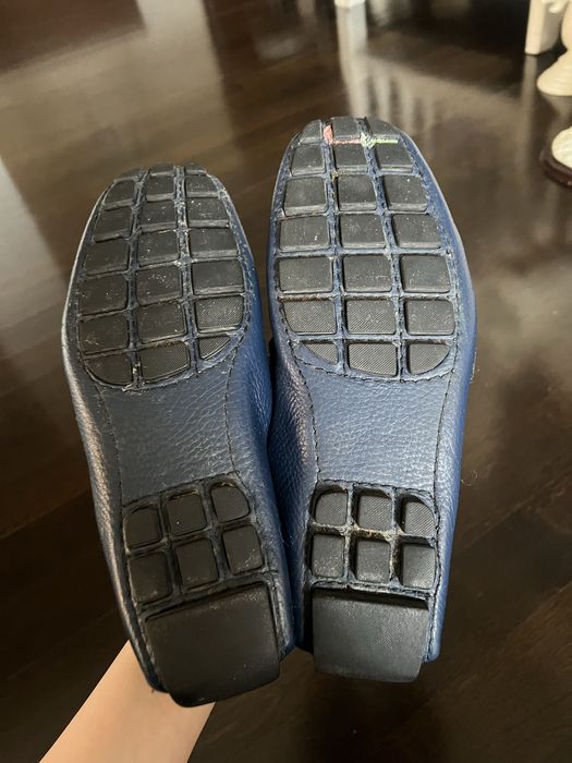 Loafers Loius Vuitton 43-44 piele bleumarin