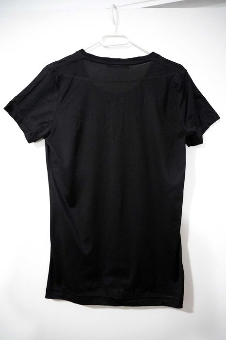 Tricou dama din bumbac imprimat negru Balenciaga
