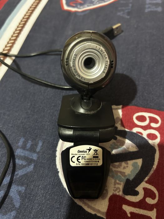 Cameră web Genius  USB  funcțională - ideală pentru PC sau Laptop