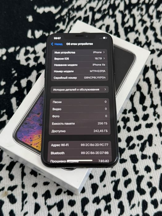Iphone XS 256 g  76% акб
