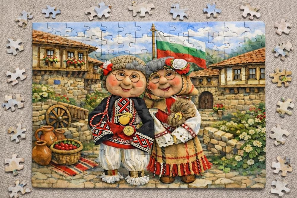 Пъзел персонализиран с име, снимки