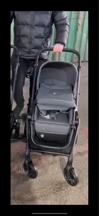 Коляска teknum графит