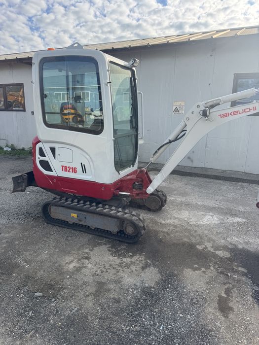 Vand miniexcavator takheuchi TB 216