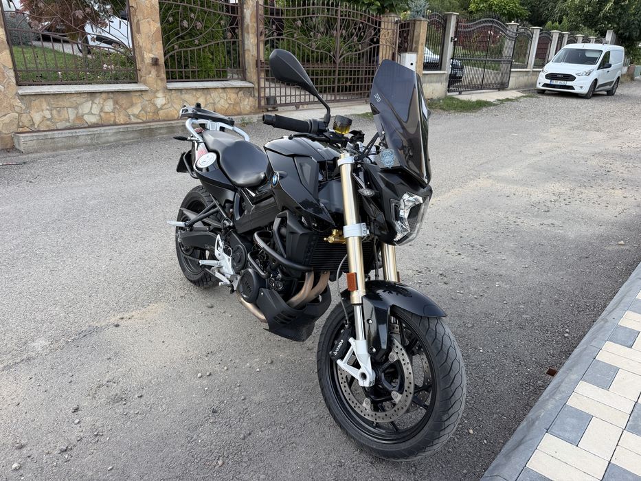 BMW F 800 R + ESA + sidecase originale BMW si topcase Givi