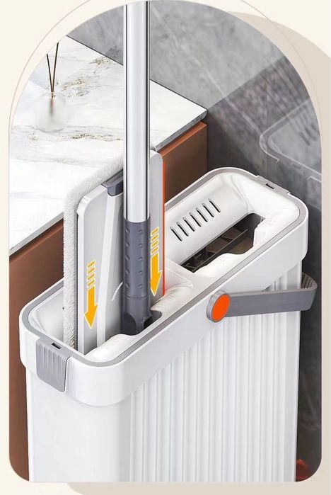 Комплект для уборки, швабра с ведром