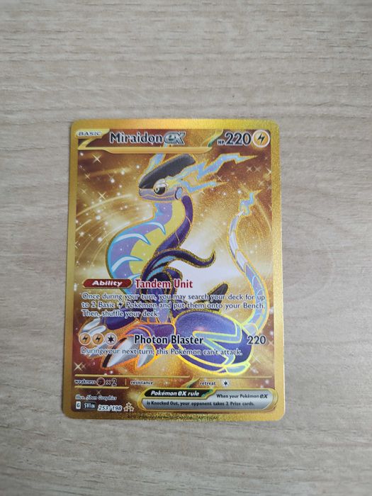 Pokémon карта Miraidon ex (253/198)