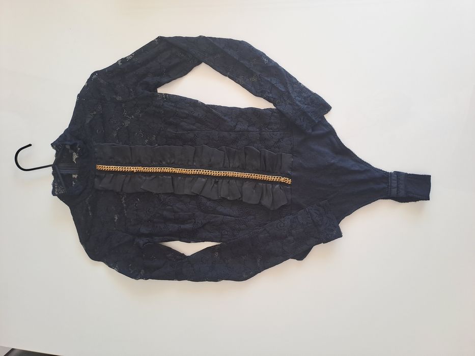 Дантелено боди- блуза Caramella fashion