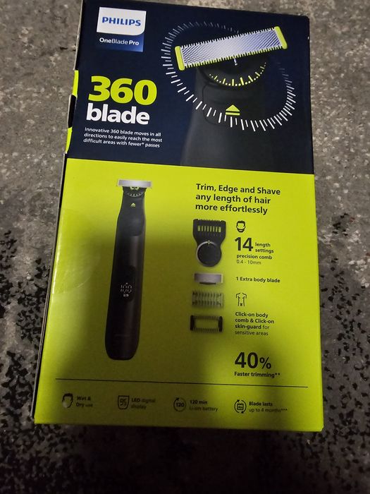 Vând one blade 360  sigilat qp6551/15
