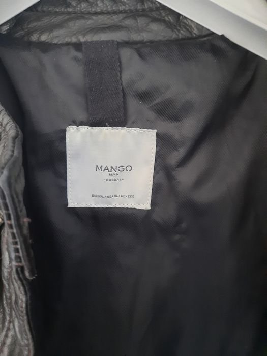 Мъжко кожено яке Mango original