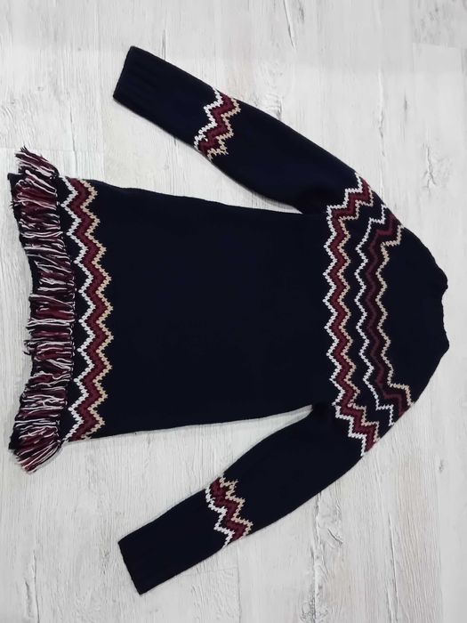 Rochie Moncler Kids Abito, lână și cașmir, chevron, 10 ani/140- Bluze