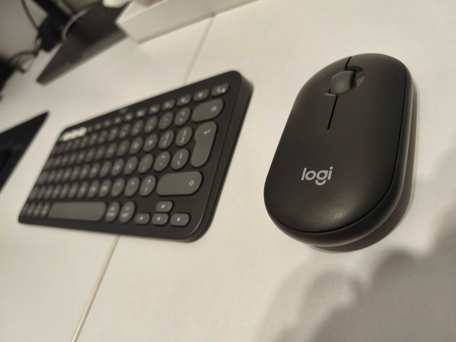 Kit tastatura + mouse Pebble 2 Combo for Mac, Tonal graphite