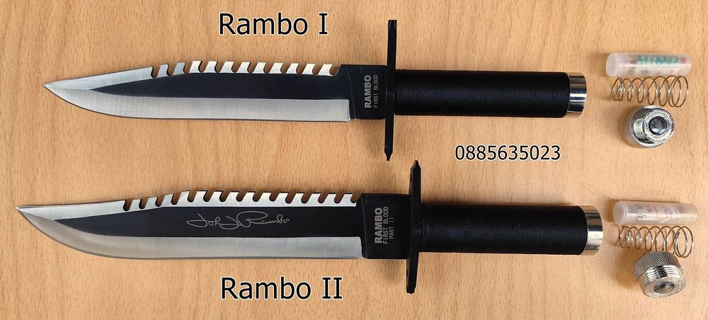 Нож за оцеляване -  RAMBO I / RAMBO II