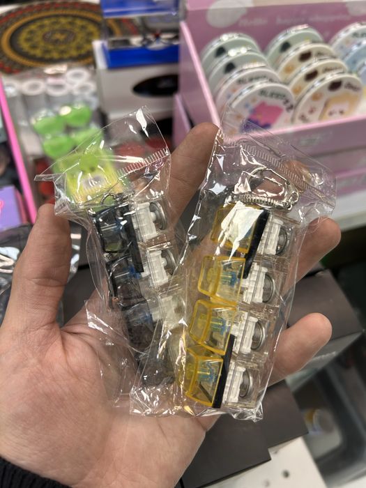 Антистресс-кликер с LED подсветкой, брелок антистресс, брелок