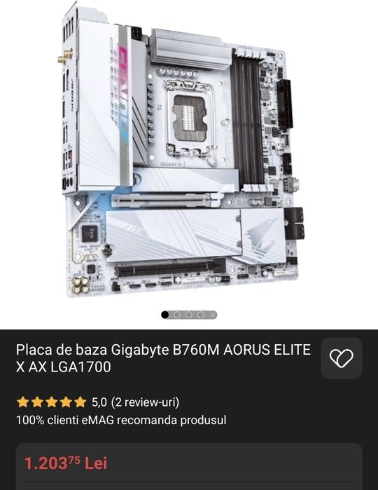 Gaming kit - i5 14600kf - b760m aorus elite x ax