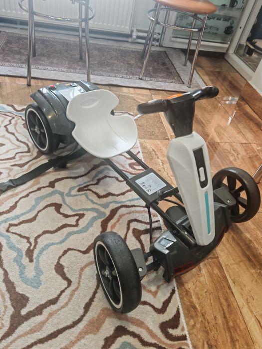Cart electric cu telecomanda