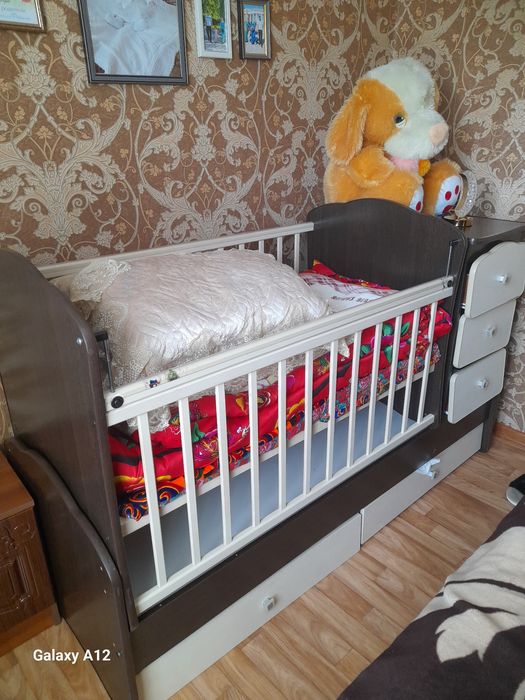 Манеж кровать транформер