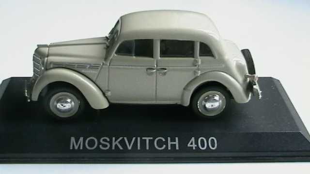 Machete Opel, Moskvitch, Volga,  scara 1:43