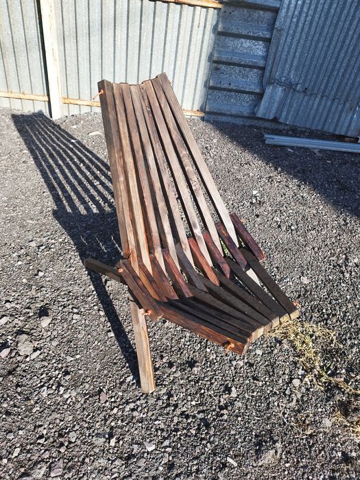 Кресло шезлонг складное