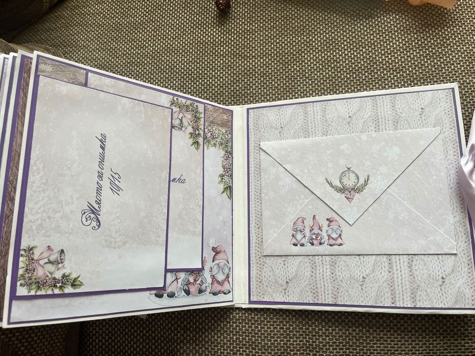 Ръчно Изработен албум за Коледа