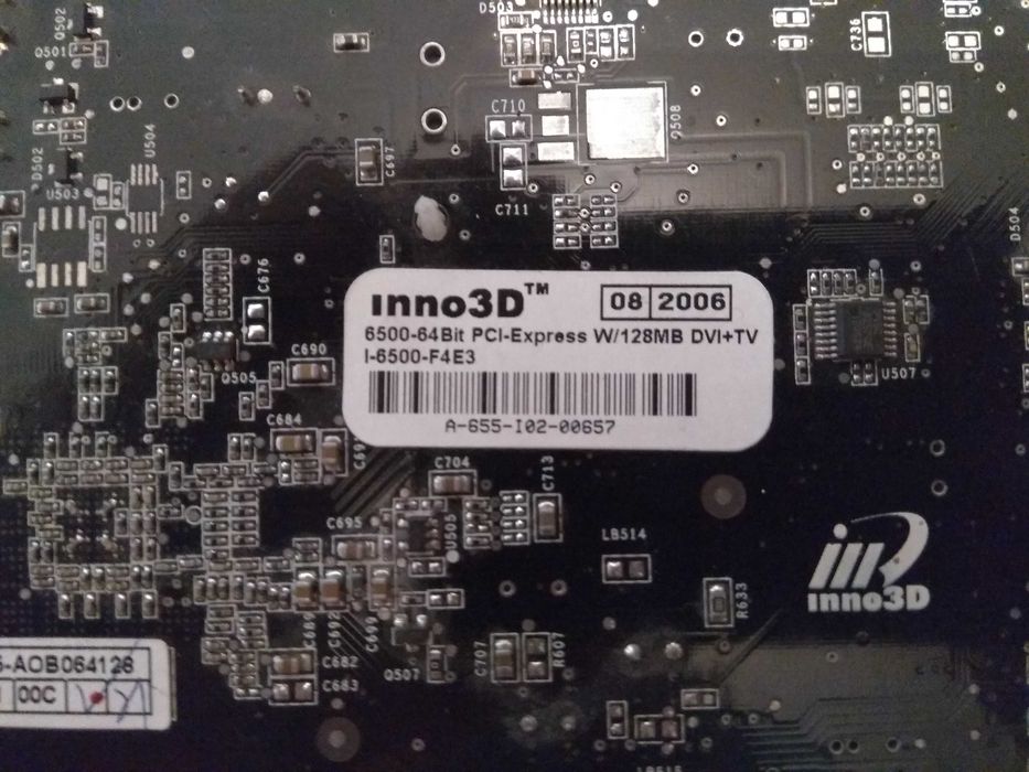 Продам видеокарту inno3D 6500