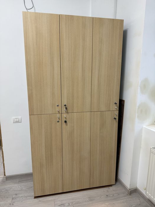 Dulap tip vestiar 3 copuri x 6 vestiare