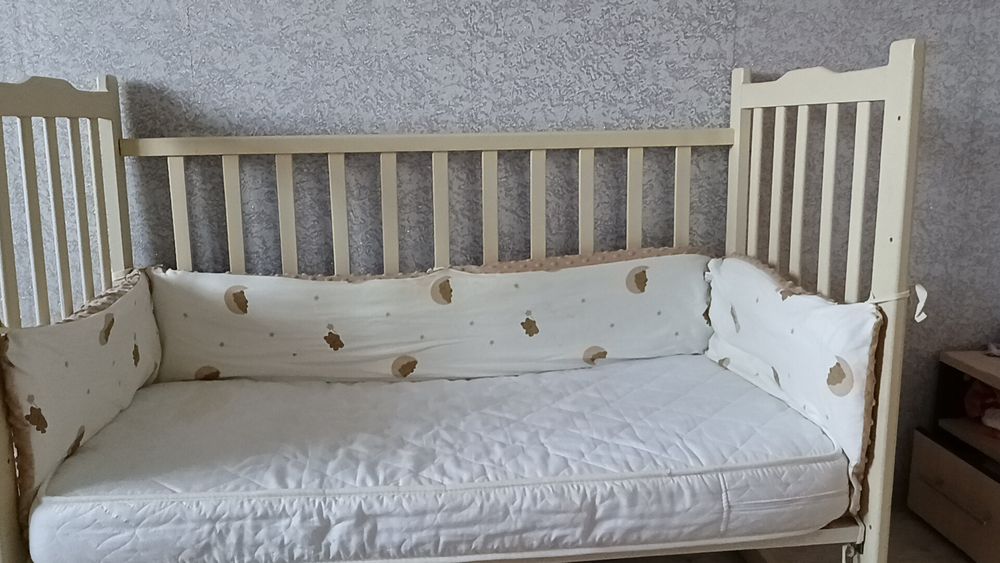 Детская кровать качалка