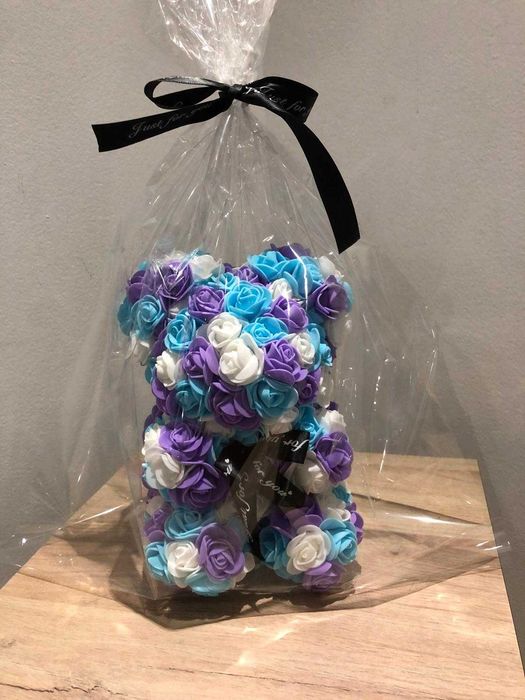 Ursuleț/Iepuraș din trandafiri de săpun