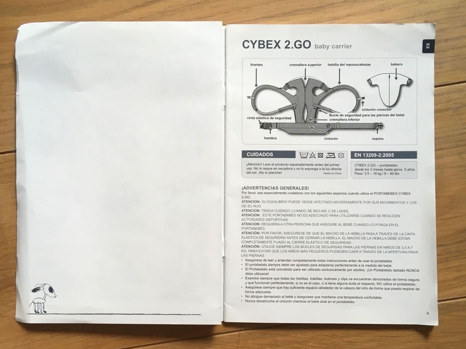 Ергономична раница за бебе Cybex 2.GO