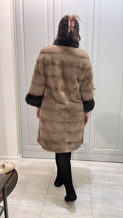 Норковая шуба б/у