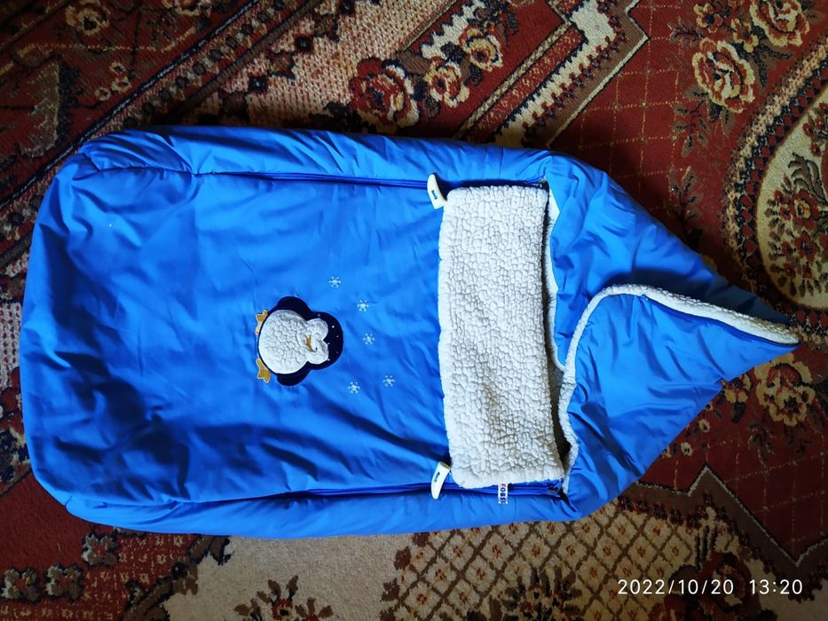 Детский зимний конверт