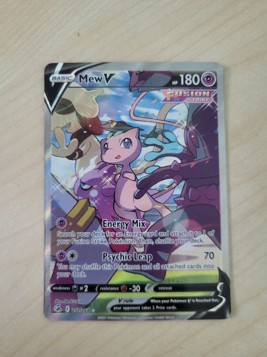 Mew v alternate art fusion strike