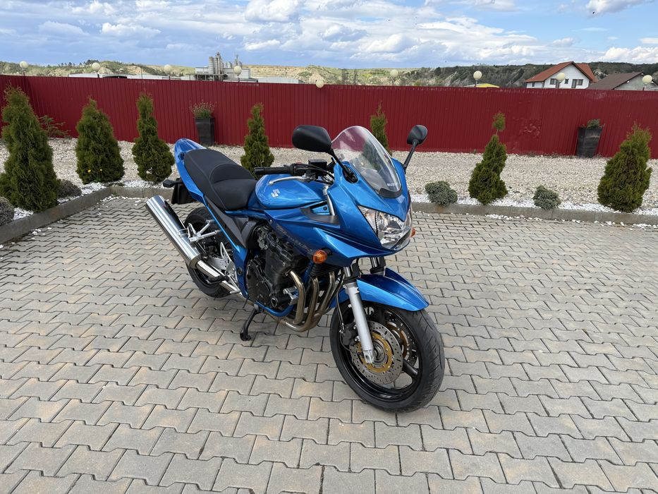 SUZUKI  GSF 650 F BANDIT ABS FATA+SPATE impecabil=fara zgarieturi,recent adus din Germania,revizie generala in 2025,pentru pretentiosi,colorit frumos