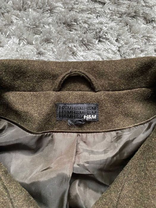 palton scurt hm kaki