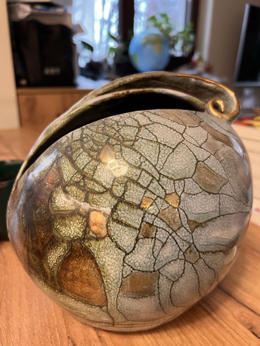 Керамична ваза. Ръчна изработка.Уникат