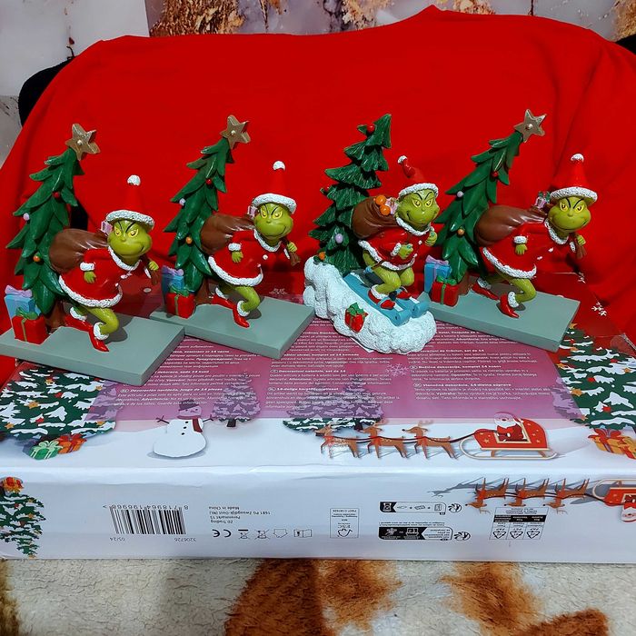 Figurine cu grinch din ceramica