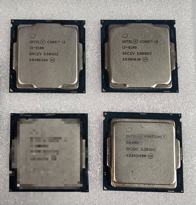 Процессор intel 3 шт.