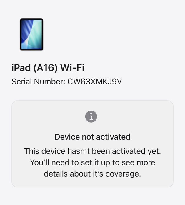 Полностью новый IPad A16 2025, 128 GB