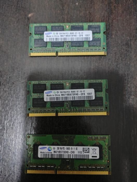 Placute ram laptop ddr3