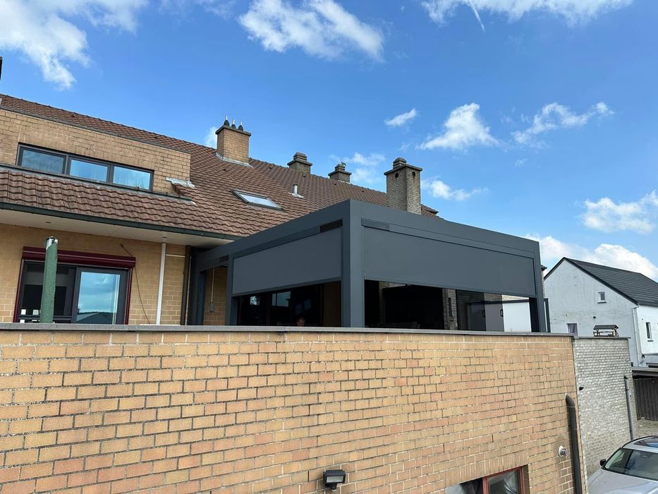 Биоклиматични перголи , Веранди , Остъкляване