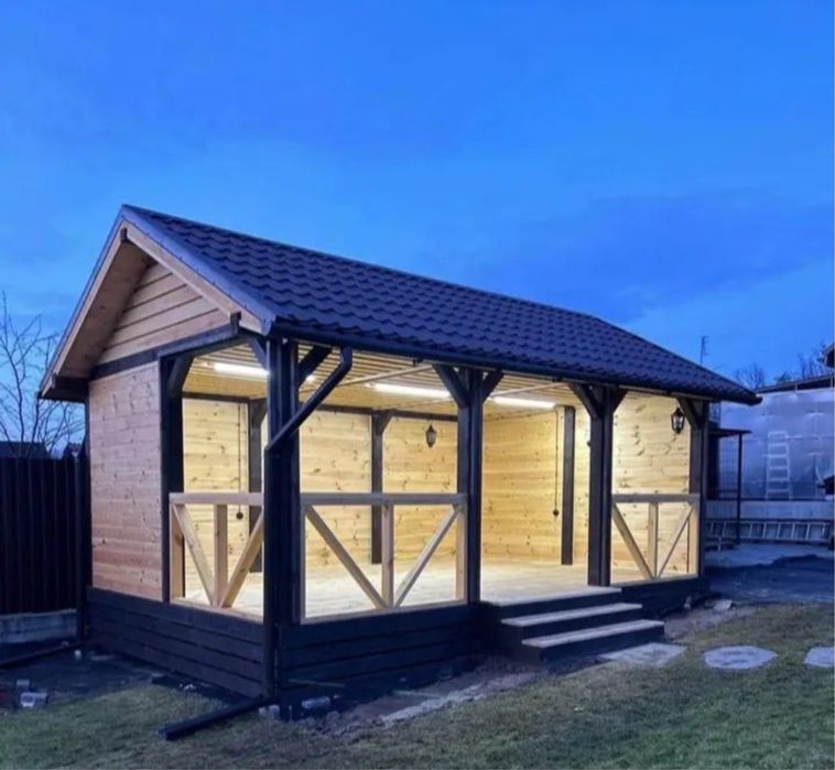 Pergole si foisoare din lemn la super pret